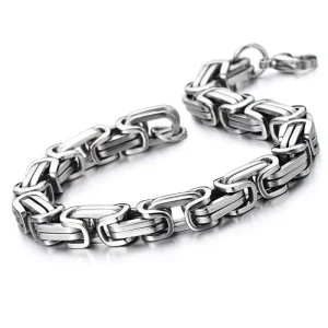Stainless Steel Chain Bulky Design Bracelet