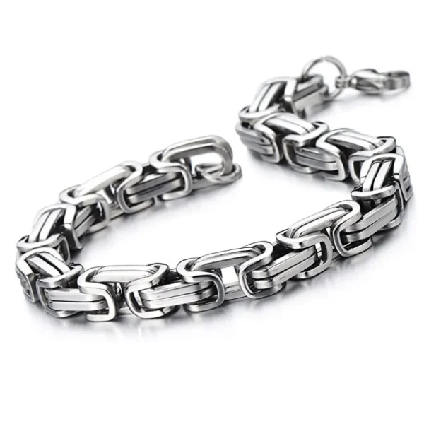 Stainless Steel Chain Bulky Design Bracelet