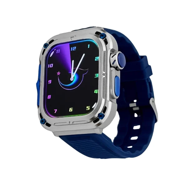 Latest always on display finger sensor NFC Bluetooth calling Smartwatch Biggest Battery - Image 3